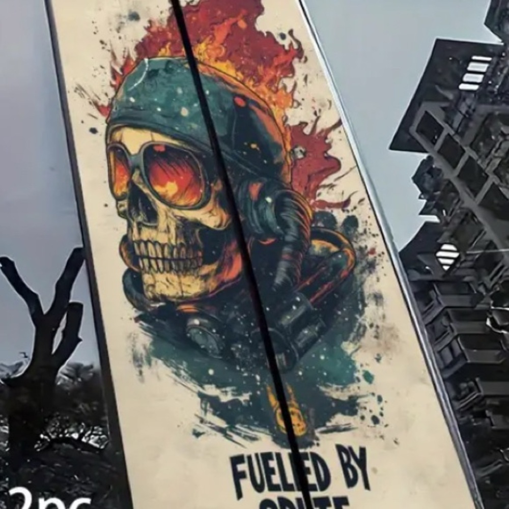 Skull Car Window Decals - 2pc - Picture 7 of 7